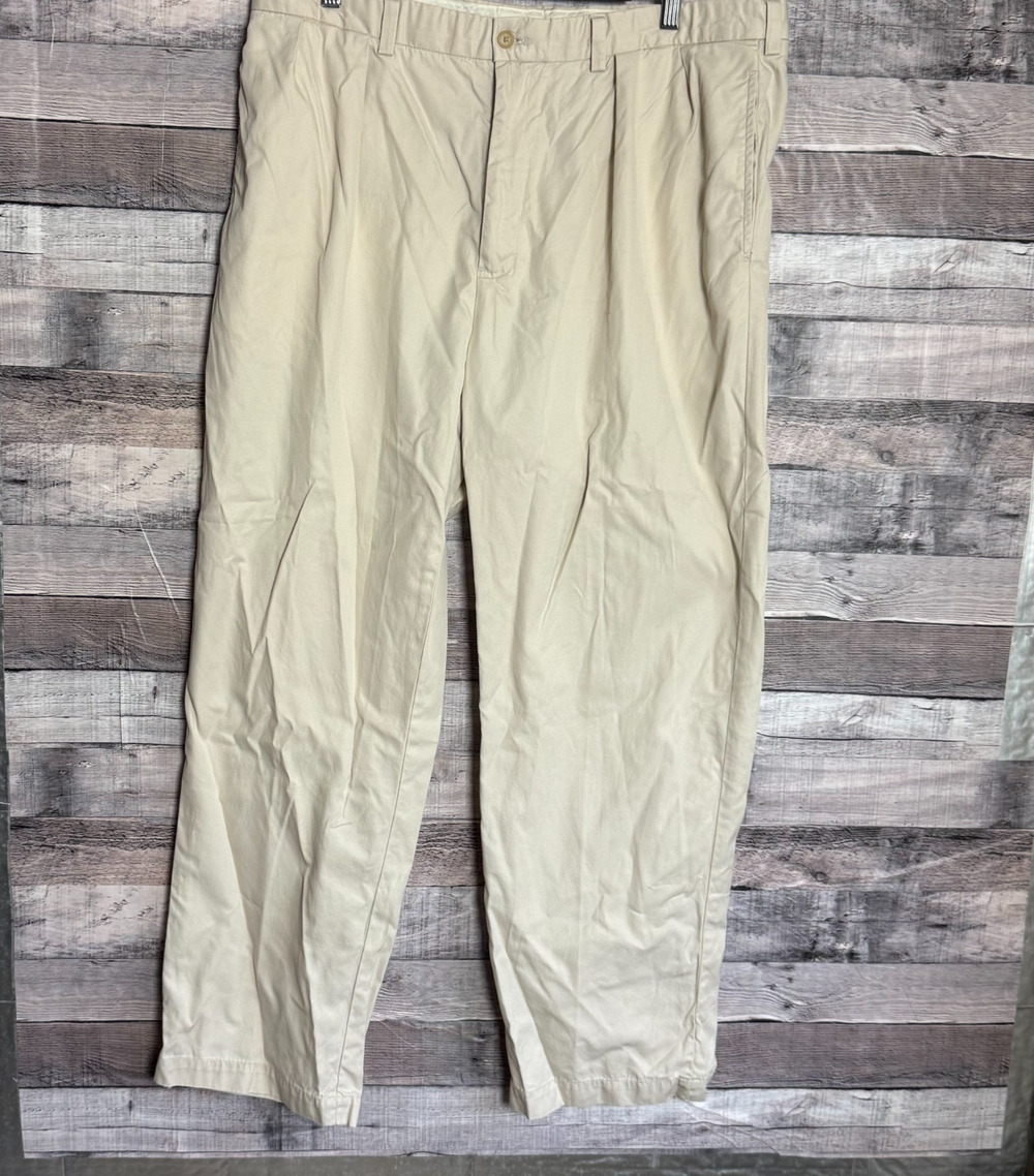 Polo Golf Ralph Lauren Fairway Pants Mens 38x30 Beige Preppy Straight Leg